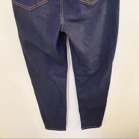 Savi Parker Maternity Jeans Size 29 NEW Dark Blue Wash Low Panel Stretch Waist - Picture 7 of 8